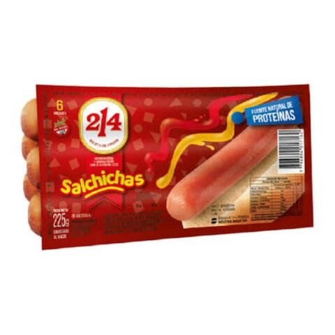 2/14 Salchichas X6