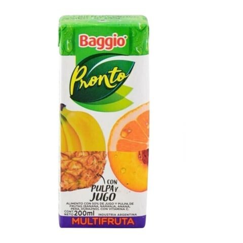 Baggio Pronto Multifruta X 200Ml