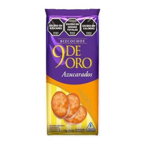 9 De Oro Bizcochos Azucarados X 210G