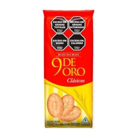 9 De Oro Bizcochos Clasicos X 210G