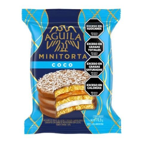 Aguila Alfajor Minitorta Coco X 73G