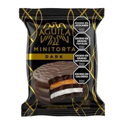 Aguila Alfajor Minitorta Dark X 71G