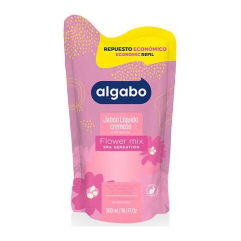 Algabo Jabon Liquido Flower Repuesto X 300Ml