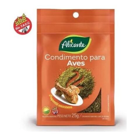 Alicante Condimento Para Aves X 25G