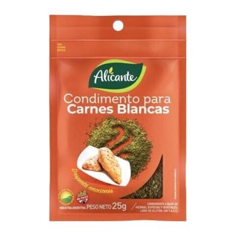 Alicante Condimento Para Carnes Blancas X 25G