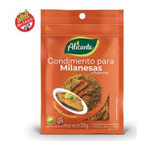 Alicante Condimento Para Milanesas X 25G