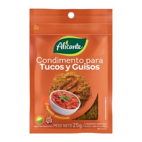 Alicante Condimento Tucos Y Guisos X 25G