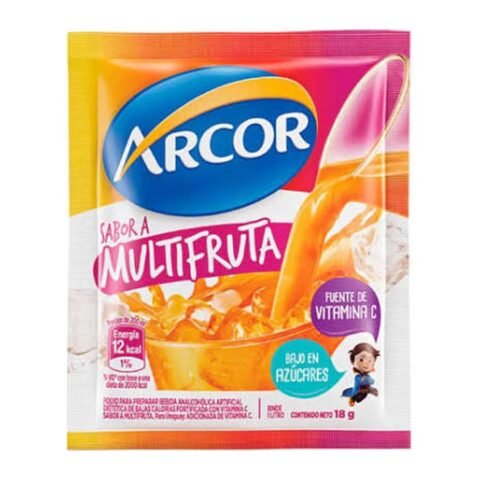 Arcor Jugo Mutifruta X 18G