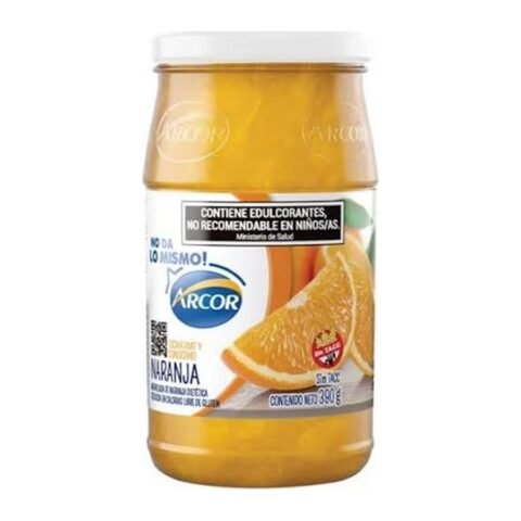 Arcor Mermelada Sin Azucar Naranja X 390G