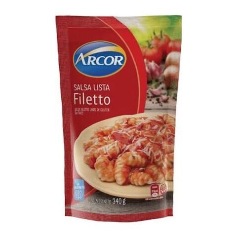 Arcor Salsa Filetto X 340G