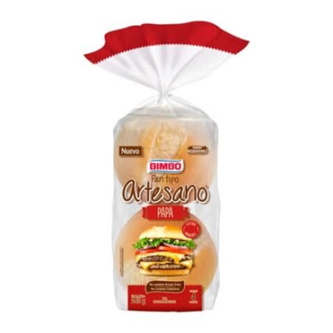 Artesano Pan Para Hamburguesa De Papa X 240G