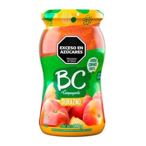 Bc Mermelada Durazno X 390G