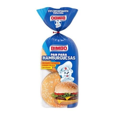 Bimbo Pan Para Hamburguesas X4 210G