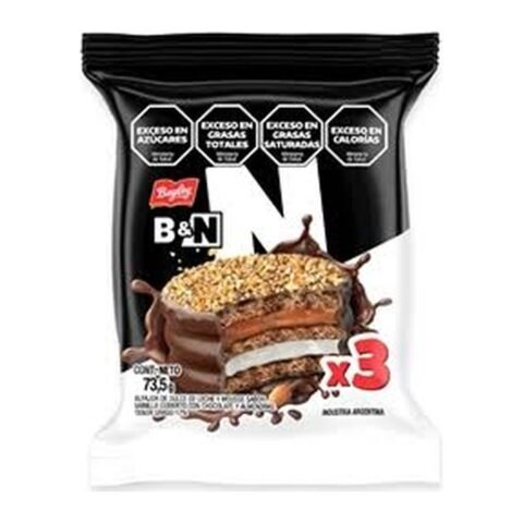 Byn Alfajor Negro Triple X 73.5G