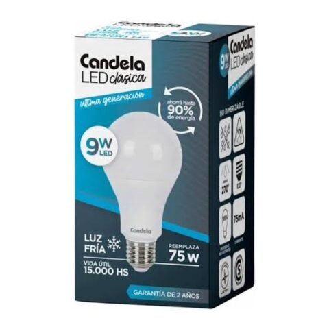 Candela Luz Led X 9W
