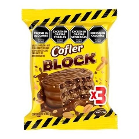 Cofler Alfajor Block Triple X 60G