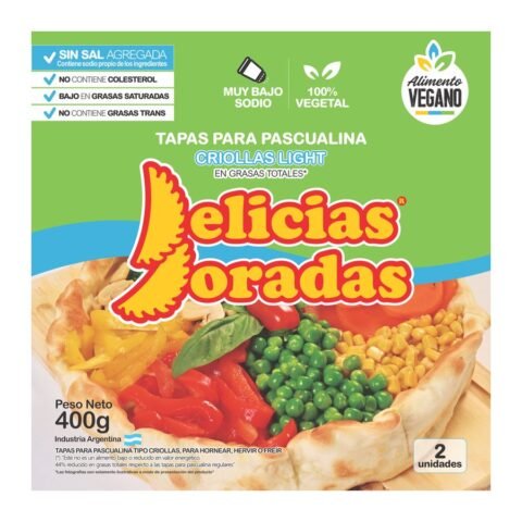Delicias Doradas Pascualina Sin Sal X 400G