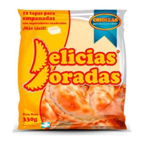 Delicias Doradas Tapas Empanadas Criolla X 330G