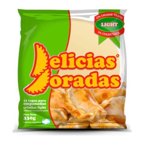 Delicias Doradas Tapas Empandas Light X 330G
